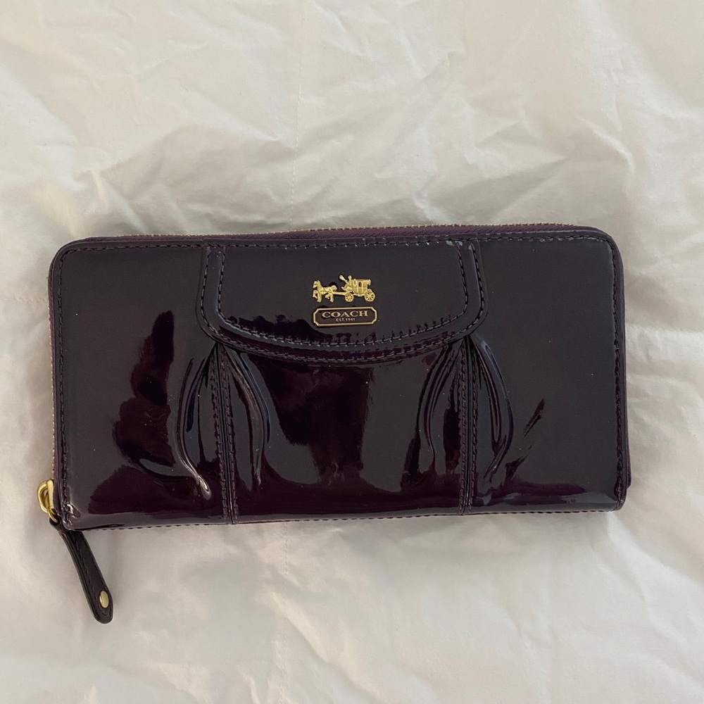 Coach Patent Leather Wallet